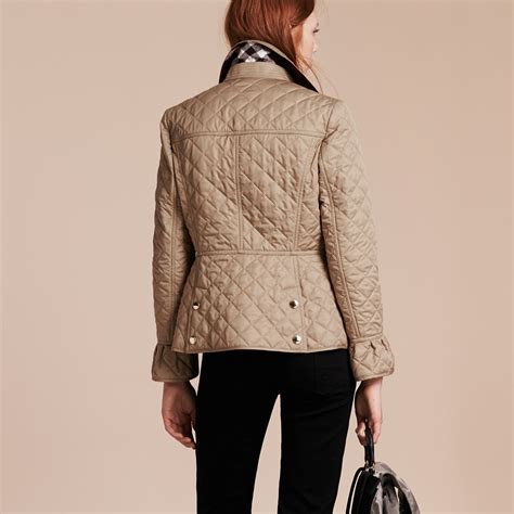 quilted peplum jacket burberry|net a porter Burberry jacket.